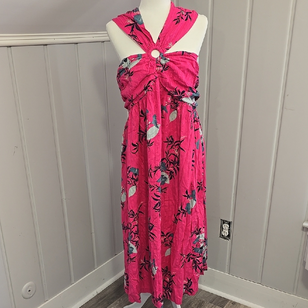 NWT Wonderly Floral Tropical Printed Dress